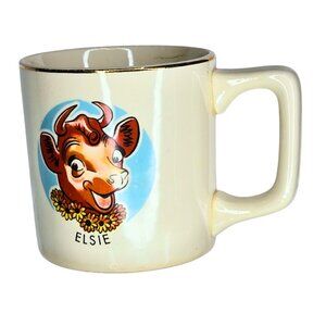 VTG Borden's Elsie Cow Mug/Cup Universal Cambridge Co.Ceramic Borden Co.